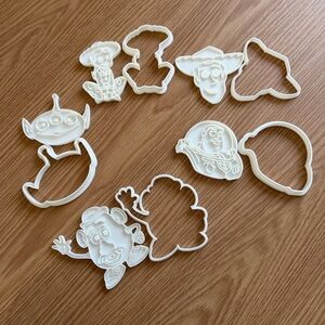 Toy Story Cookie Cutters & Stamps Set 3D Printed